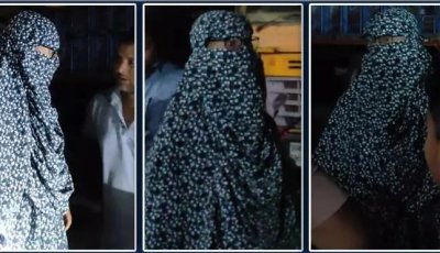 নারী সেজে পাম্পে তেল নিতে গিয়ে ধরা যুবক