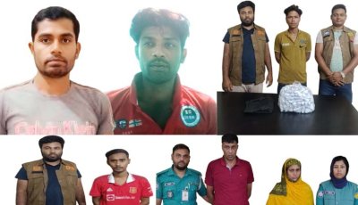 মহানগরীতে অভিযানে নারীসহ ৬ ব্যবসায়ী গ্রেপ্তার, মাদক উদ্ধার