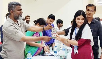 বদলগাছীতে নজরুল বর্ষ উদযাপন উপলক্ষে সমাপনী ও পুরস্কার বিতরণ
