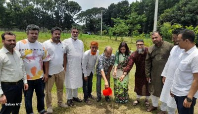 রাজশাহী চেম্বার অব কমার্সের বৃক্ষরোপণ কর্মসূচি উদ্বোধন