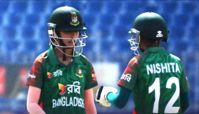 পাকিস্তানের মাটিতে বাংলাদেশের মেয়েদের দাপট