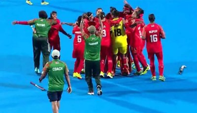 এশিয়া কাপ হকিতে চ্যাম্পিয়ন বাংলাদেশের মেয়েরা