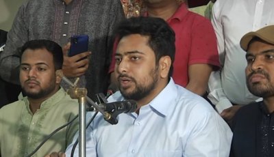 চাঁদাবাজ-দখলবাজদের শেষ দিন হবে ১২ ফেব্রুয়ারি: নাহিদ ইসলাম