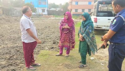 রাণীনগরের পাটক্রয় কেন্দ্রের জমির মাটি কাটায় ৫০ হাজার টাকা জরিমানা