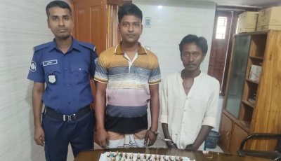 আত্রাইয়ে অ্যাম্পুল ও হেরোইনসহ আটক ২