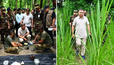 সেনাবাহিনীর গ্রীষ্মকালীন মহড়া পরিদর্শন করলেন প্রধানমন্ত্রী