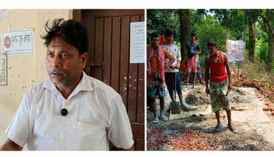 ড্রেন নির্মাণকাজে অনিয়ম ইউপি সদস্যকে সাময়িক বহিষ্কারের নির্দেশ ইউএনওর