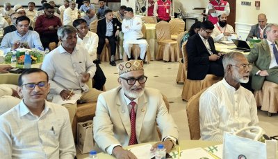 রেড ক্রিসেন্ট চেয়ারম্যানের সঙ্গে নবনিযুক্ত প্রশাসকদের মতবিনিময় সভা