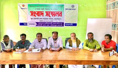 রেশম কারখানায় আউটসোর্সিং পদ্ধতিতে নিয়োগ বাতিলের দাবি