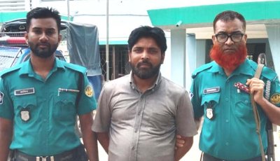 নগরীতে সিকিউরিটি গার্ডকে মারধর ও ছুরি ধরে হত্যার হুমকি, অভিযোগের এক ঘণ্টার মধ্যে আসামি গ্রেপ্তার