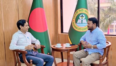 রাসিক প্রশাসকের সাথে রুয়েট উপাচার্যের সৌজন্য সাক্ষাৎ