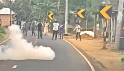 গাইবান্ধায় বিএনপি-জামায়াত ধাওয়া-পাল্টা ধাওয়া, ককটেল বিস্ফোরণ
