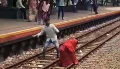 নাটোরে ট্রেনে উঠতে না পেরে পাথর নিক্ষেপ, যুবক গ্রেপ্তার