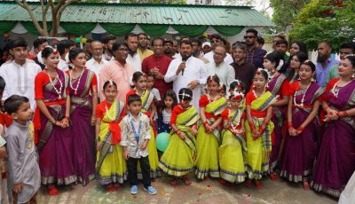 শাপলা সৃজনমঞ্চ নজরুল উৎসব-১৪৩৩ এর উদ্বোধন করলেন রাসিক প্রশাসক