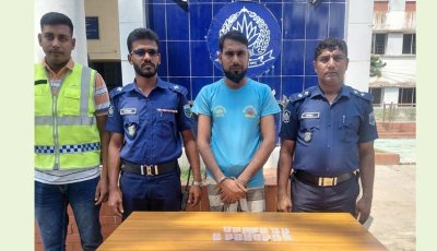 নিয়ামতপুরে ট্যাপেন্টাডল ট্যাবলেটসহ যুবক গ্রেপ্তার