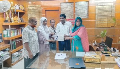 চারঘাটে নজরুল বিষয়ক সাংস্কৃতিক প্রতিযোগিতার পুরস্কার বিতরণ
