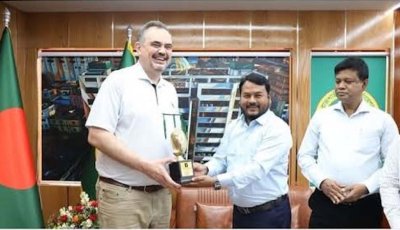 রাসিক প্রশাসকের আতিথেয়তায় মুগ্ধ মার্কিন রাষ্ট্রদূত