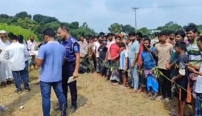 পাটখেত থেকে জামায়াত কর্মীর দগ্ধ মরদেহ উদ্ধার