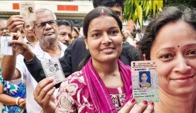পশ্চিমবঙ্গ বিধাসভা নির্বাচন : চলছে দ্বিতীয় ও শেষ দফার ভোটগ্রহণ