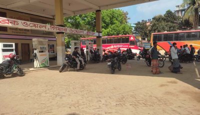 জ্বালানি সংকটে গাইবান্ধায় সব পাম্প বন্ধ
