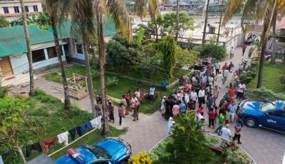 বরগুনা জেলা পরিষদের ডাকবাংলোতে নারী ও দুই শিশুর লাশ