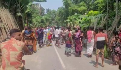 গুরুদাসপুরে জমি সংক্রান্ত বিরোধে দুই পক্ষের সংঘর্ষ, আহত-১০