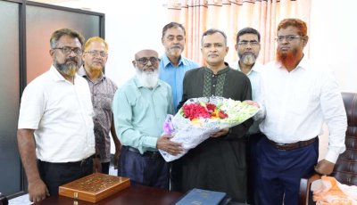 রুয়েটের উপ-উপাচার্যের সাথে অগ্রণী বিদ্যালয় ও মহাবিদ্যালয়ের শিক্ষকবৃন্দের সৌজন্য সাক্ষাৎ