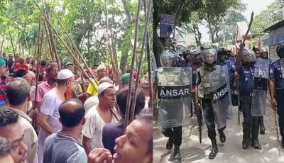 বাজারের নামকরণ নিয়ে ৬ ঘণ্টা ধরে সংঘর্ষ, একজনের মৃত্যু, ট্রেন চলাচল বন্ধ