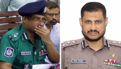 সরিয়ে দেওয়া হলো সংবাদ সম্মেলনে ‘কান্না করা’ রংপুরের পুলিশ কমিশনারকে