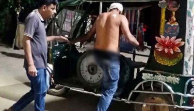 পাথর ছুড়ে পুলিশকে হামলা, হাতকড়াসহ আসামি ছিনতাই