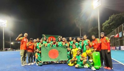 হংকং চায়নাকে হারিয়ে প্রথমবার এশিয়ান গেমসে বাংলাদেশের মেয়েরা