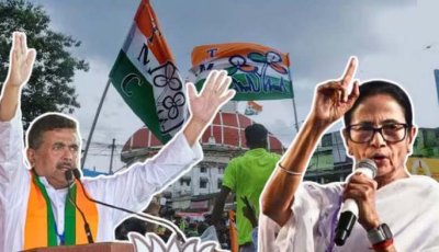 পশ্চিমবঙ্গে ফুটলো পদ্মফুল, মমতা যুগের অবসান