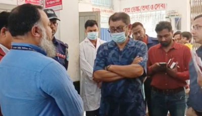হঠাৎ হাসপাতাল পরিদর্শনে স্বাস্থ্যমন্ত্রী, অনুপস্থিত পেলেন ৮ চিকিৎসককে
