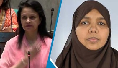 বিএনপির জীবা আমিনার পাশে দাঁড়ালেন জামায়াতের মারদিয়া মমতাজ