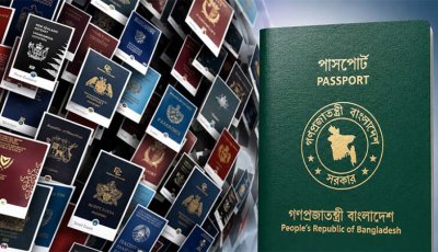 পাসপোর্ট সূচকে ৩ ধাপ এগিয়ে উত্তর কোরিয়ার সঙ্গে বাংলাদেশ
