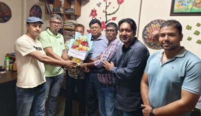 নওগাঁ জেলা টেলিভিশন অ্যাসোসিয়েশনের নবনির্বাচিত কমিটিকে বিভিন্ন সংগঠনের শুভেচ্ছা