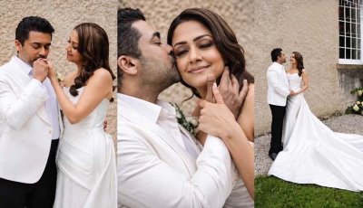 সন্তানদের নিয়ে ২০ বছর পর বিয়ের পিঁড়িতে সুরিয়া-জ্যোতিকা