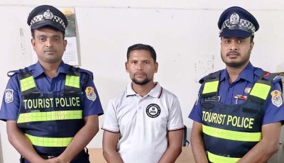পাহাড়পুর বৌদ্ধবিহারে বিদেশি পর্যটকে উত্তপ্ত করে ভিডিও তৈরি করায় টিকটকার আটক