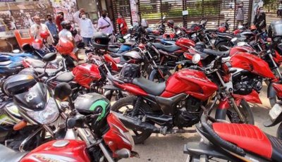 দেশে নিবন্ধিত মোটরসাইকেলের সংখ্যা