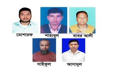 বাঘার পাঁচ ব্যক্তিকে আট  দিনেও ফেরত দেয়নি বিএসএফ