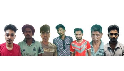 নগরীতে সাত জন মাদক ব্যবসায়ী গ্রেপ্তার