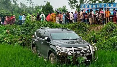 বগুড়ায় প্রতিমন্ত্রীর গাড়ির ধাক্কায় আহত নারীর মৃত্যু