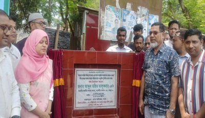 সান্তাহার সাইলো রাস্তার পুনর্নির্মাণ কাজের উদ্বোধন