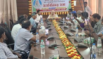 বাগমারায় সাংবাদিকদের সাথে নবাগত ইউএনও’র মতবিনিময়