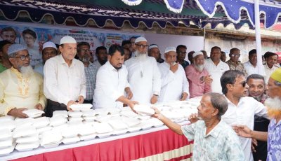 বিএনপির ৪৮তম প্রতিষ্ঠাবার্ষিকী উপলক্ষে দুস্থদের মাঝে খাবার বিতরণ