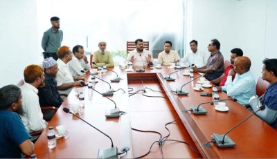 রাসিক প্রশাসকের সাথে জাসাস নেতৃবৃন্দের সৌজন্য সাক্ষাৎ