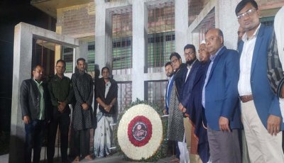 শ্রদ্ধা ও শোকের আবহে মোহনপুরে একুশে ফেব্রুয়ারি পালন