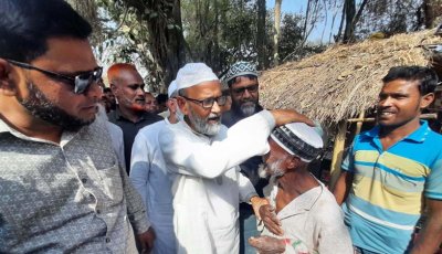 পোরশায় নির্বাচন পরবর্তী গণসংযোগ এমপি মোস্তাফিজুর রহমানের