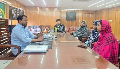 প্রধানমন্ত্রীর নির্দেশে কারাবন্দী বিএনপি নেতার পরিবারের পাশে রাসিক প্রশাসক