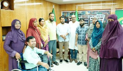 রাসিক প্রশাসকের সাথে পিএসএস সদস্যবৃন্দের সৌজন্য সাক্ষাৎ